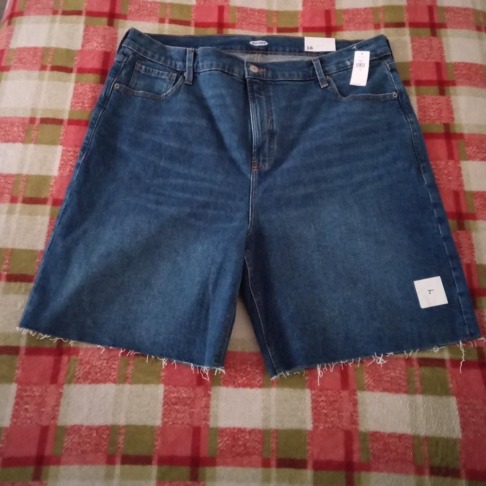 Old Navy Womens Jeans Short Size 18